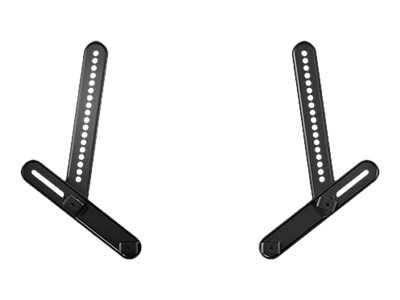 Chief Universal Soundbar Mount Kit Black Kit de montagem (2 x mounting brackets) para barra de som preto interface de montagem: VESA montagem de suporte VESA , PACSBM