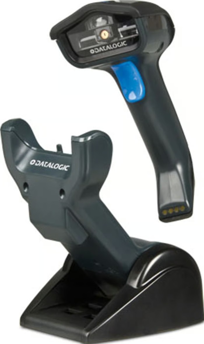 Leitor de Códigos de Barras DATALOGIC Gryphon GM4200, 1D, Sem Fios 433 MHz, Preto - GM4200-BK-433-WL