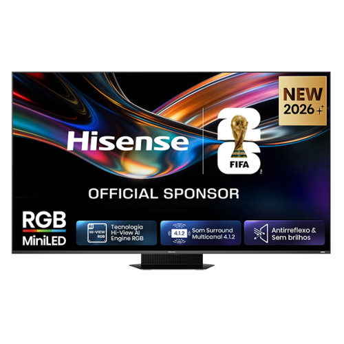 Smart TV Hisense 75UR9S Series UR9S (2026) 75"/189cm RGB-Mini LED 4K UHD VIDAA