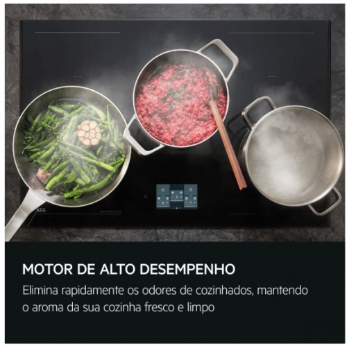 Exaustor de Encastre AEG GE68D6HB – 60 cm | Classe A | Preto