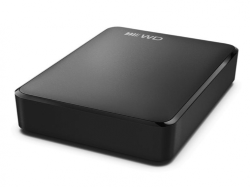 Disco rígido WD Elements WDBLSS0040BBK 4TB portátil USB 3.2 Gen 1 preto