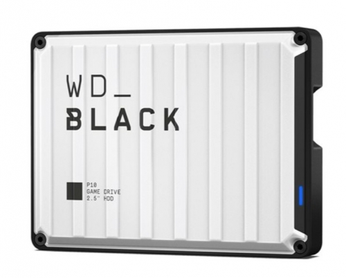 Disco rígido 6 TB externo USB 3.2 Gen 1 branco WD BLACK P10 Game Drive WDBPSZ0060BWT