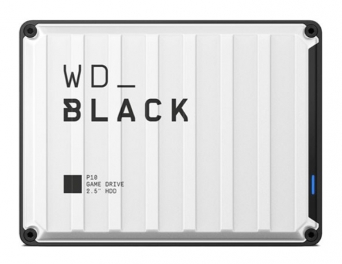 Disco rígido 6 TB externo USB 3.2 Gen 1 branco WD BLACK P10 Game Drive WDBPSZ0060BWT