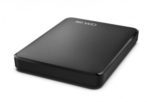 Disco rígido WD Elements Portable WDBDTV0010BBK - 1 TB portátil USB 3.2 Gen 1 preto