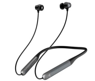 VERBATIM EARPHONES NECKBAND TRUSOUND ACTIVE NOISE CANCEL BLACK , 30205