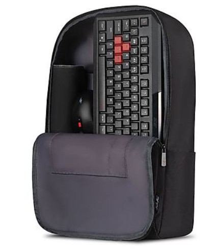 Mochila para laptop - GP.BAG11.071 ACER, poliéster monocromático, preto urbano