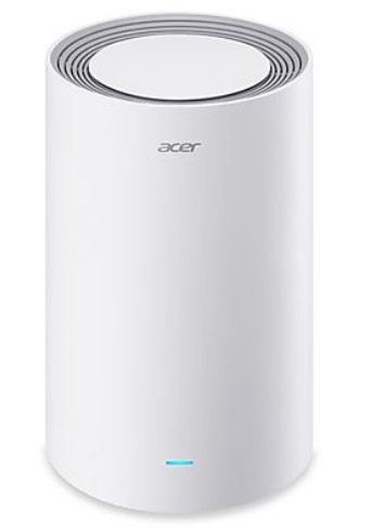 Router Acer Connect Ovia T520 WiFi 7 Tri-Band Mesh, 9,3 Gbit/s, MIMO, Firewall, Branco , FF.G3ATA.002