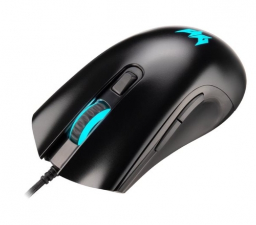 Rato LED ótico 6 botões com cabo USB preto Acer Predator Cestus 333 (PMW410) , GP.MCE11.043