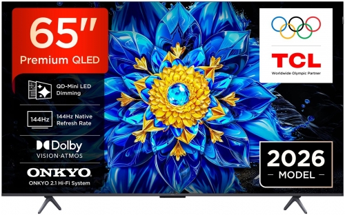 TV TCL 65" QD-MiniLED Smart Google TV 4K - 65P8L