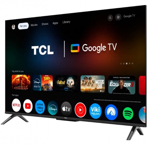 TV TCL 43" QLED Smart Google TV 4K - 43T69C