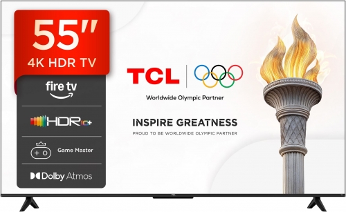Smart Fire TV 55" TCL QLED 4K 55V6D