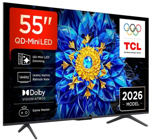 TV TCL 55" QD-MiniLED Smart Google TV 4K 55P8L