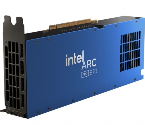 Placa Gráfica Profissional Intel Arc Pro B70 – 32GB GDDR6, PCIe 5.0 x16 – 33P01IB0BB