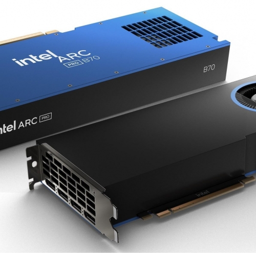 Placa Gráfica Profissional Intel Arc Pro B70 – 32GB GDDR6, PCIe 5.0 x16 – 33P01IB0BB