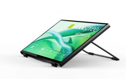 Monitor Touch HANNspree HT240CUA - 23,8" Full HD VA 100Hz, HDMI/DP/USB-C – Preto
