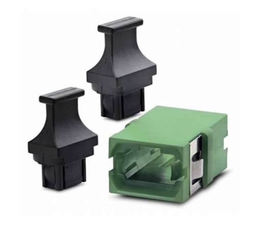 Acoplador de Fibra Ótica StarTech.com MPOSMAPCGNCOUPLER — MPO/MTP, Single Mode/Multimode, OS1/OS2 e OM3/OM4, Verde