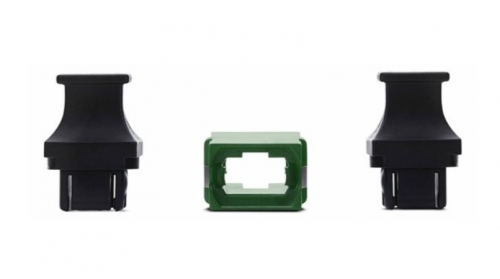 Acoplador de Fibra Ótica StarTech.com MPOSMAPCGNCOUPLER — MPO/MTP, Single Mode/Multimode, OS1/OS2 e OM3/OM4, Verde