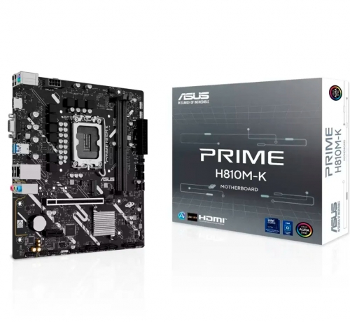 Motherboard ASUS PRIME H810M-K, Micro-ATX, Intel H810, LGA1851 - 90MB1N10-M0EAY0
