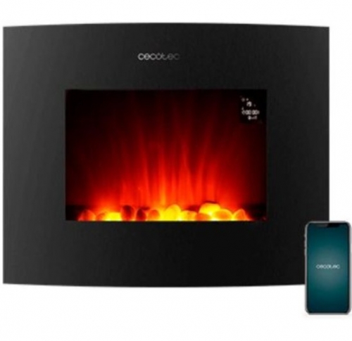 CECOTEC - Lareira Elétrica ReadyWarm 2650 Curved Flames Connected 5814