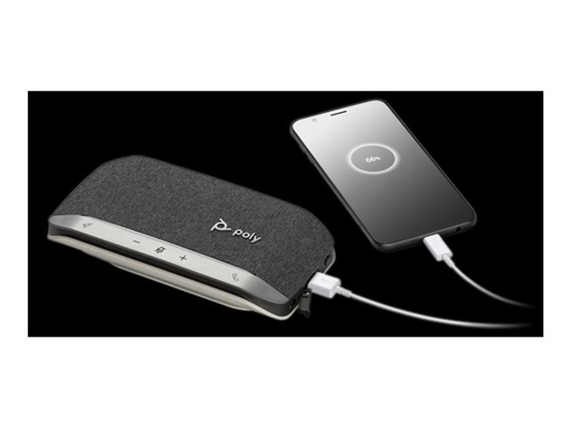 Alta-voz Inteligente HP Poly Sync 20+ – Bluetooth 5.1, USB-C/A, 3 Microfones, Até 20 h de Autonomia -  B95VKAA#AC3