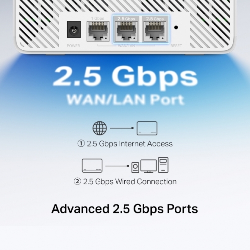 Router Mercusys Wireless BE6500 Whole Home Mesh Wi-Fi 7 Pack 2 - Halo H37BE(2-pack)