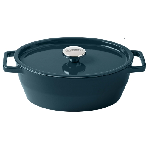 CAÇAROLA PYREX FERRO FUNDIDO OVAL SC2AC29