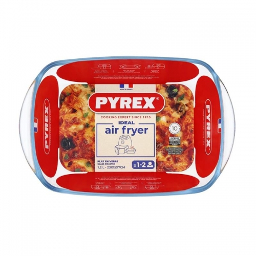 PYREX - Travessa Airfryer Retangular 23x15cm | 215B100/7948