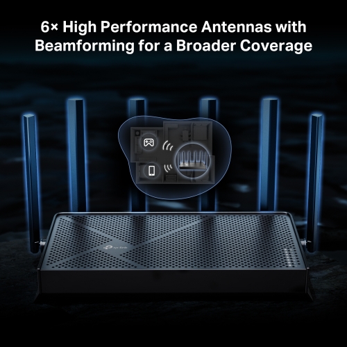 Router TP-Link BE6500 Dual-Band Wi-Fi 7 - ARCHERBE400