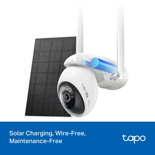 Câmara de Vigilância TP-Link Tapo C665G KIT 4K 4G LTE/Wi-Fi com Painel Solar - TAPOC665GKIT