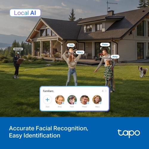 Câmara de Vigilância TP-Link Tapo C665G KIT 4K 4G LTE/Wi-Fi com Painel Solar - TAPOC665GKIT
