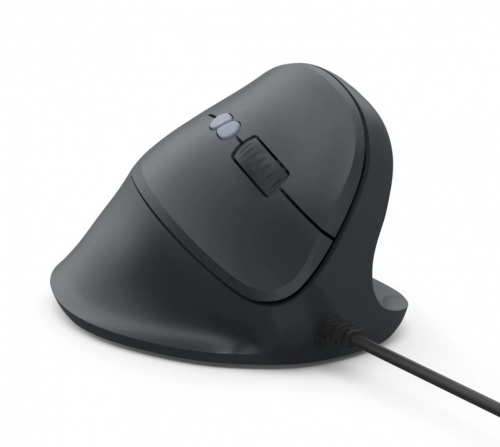 Rato Vertical Ergonómico Hama ECM-500R USB 7 Botões Preto - 00173086