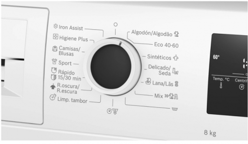 MÁQUINA DE LAVAR ROUPA BOSCH WAN24280ES 8KG 1200RPM 60CM