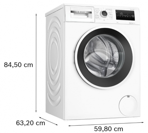 MÁQUINA DE LAVAR ROUPA BOSCH WAN24280ES 8KG 1200RPM 60CM