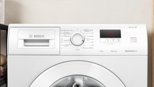 MÁQUINA DE LAVAR ROUPA BOSCH WGE03400EP 8KG 1400RPM 60CM