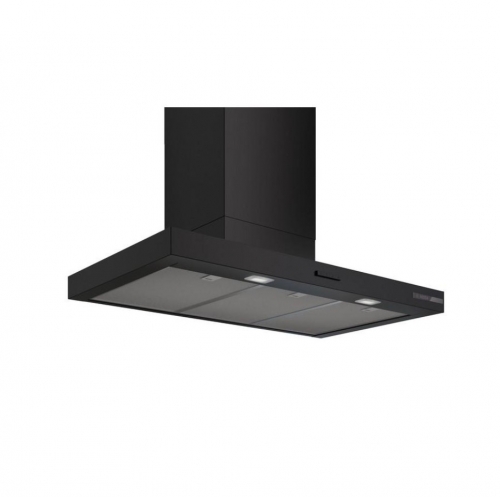 Exaustor de Chaminé Bosch DWB95CC60 – 90 cm, Preto Mate, 594 m³/h, Classe B