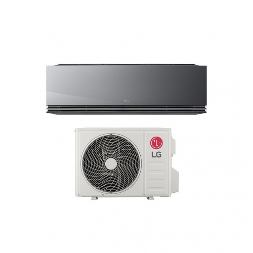 Conjunto Ar Condicionado LG ARTCOOL™ AI Air Mirror 12.000 BTU – AA12SP.NS1 + AA12SP.U18