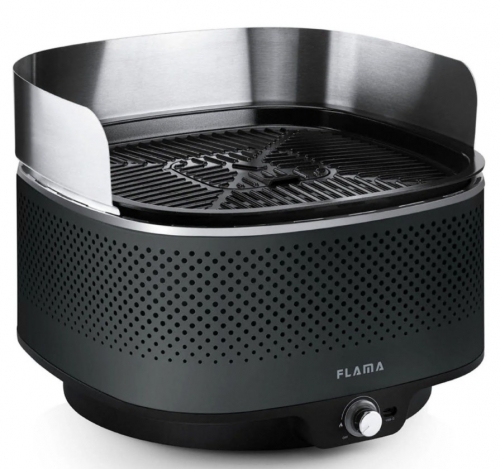 GRELHADOR FLAMA 4011FL BARBECUE CARVAO BLACK