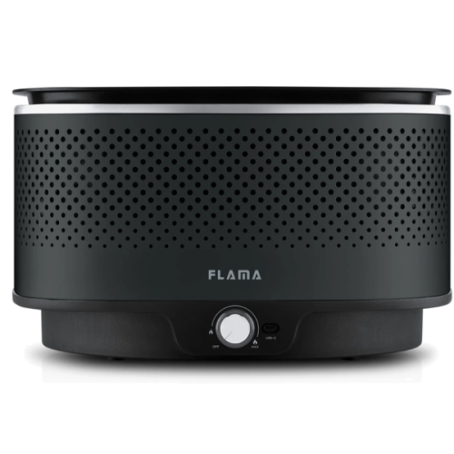 GRELHADOR FLAMA 4011FL BARBECUE CARVAO BLACK