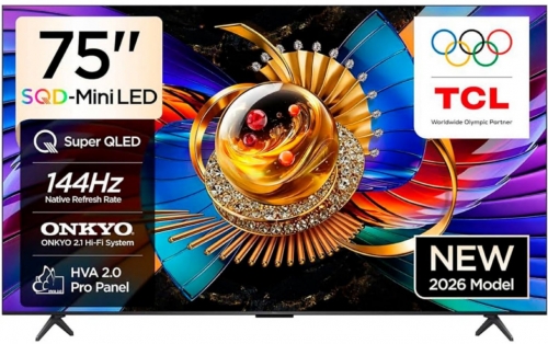Smart TV TCL Q7D Pro Series (2026) 75"/190,5cm SQD-Mini LED 4K UHD Google TV 75Q7DPRO