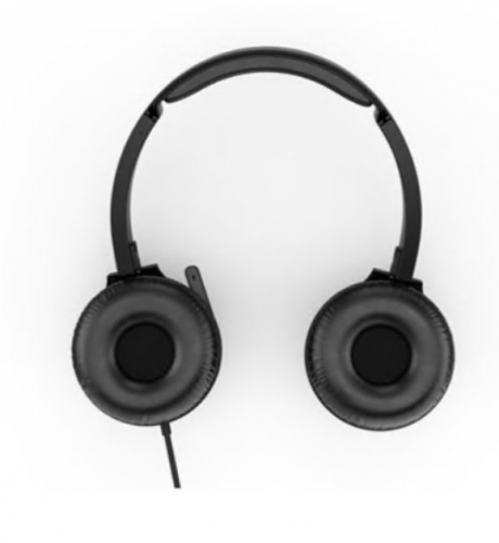 Auscultadores com cabo USB-C, USB preto Kensington K97469WW