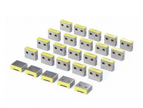 Bloqueador USB-A, snap-in, reusable (pacote de 25) Startech - 25P-USB-A-BLOQUEADOR