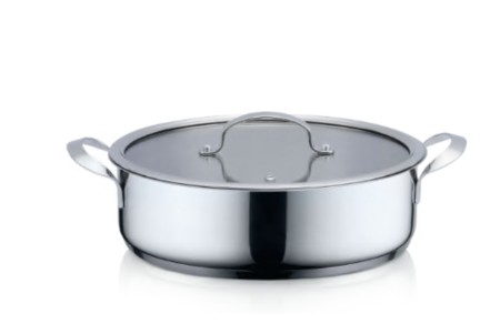 CAÇAROLA HAEGER PA-28L.024A 4,5LT INOX