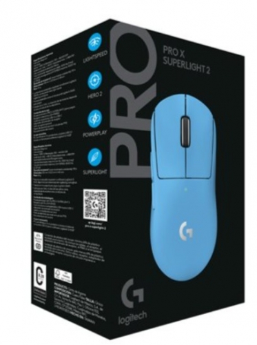 Rato gaming azul Logitech G PRO X SUPERLIGHT 2 , 910-007694