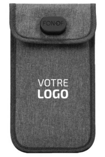 PORT NAOTIC BOLSA FONOF ECO BLOQUEADORA DE SINAL SMARTPHONES 7" CINZA , 903013
