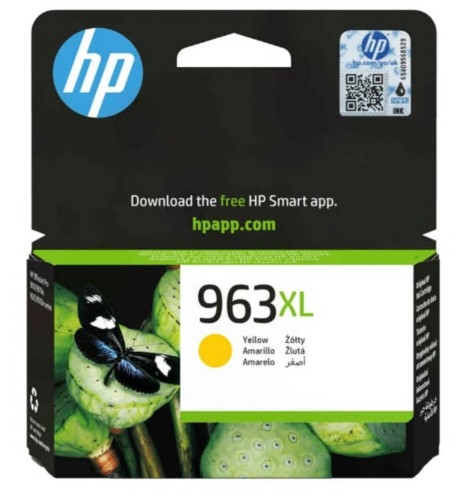 Tinteiro HP 963XL 20.5 ml Alto Rendimento amarelo original , 3JA29AE
