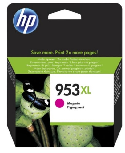 Tinteiro HP 953XL 18.5 ml Alto Rendimento magenta original , F6U17AE