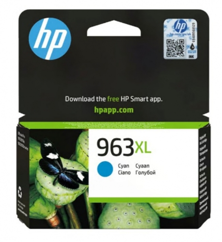Tinteiro HP 963XL 20.5 ml Alto Rendimento azul cyan original , 3JA27AE
