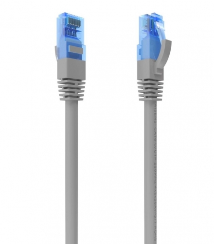 Cabo de rede RJ45 Cat.6 UTP AWG26 CCA, cinza, 2,0 m Aisens A135-0777