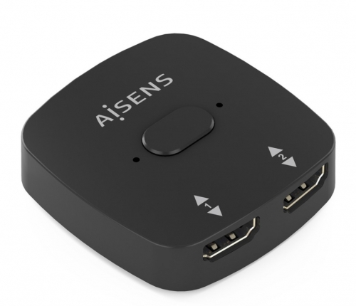 Switch AISENS A123-0948 HDMI 4K 60HZ 2×1, Preto