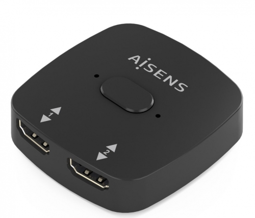 Switch AISENS A123-0948 HDMI 4K 60HZ 2×1, Preto